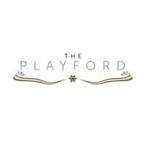 The Playford logo, a premier function venue in Adelaide, offering exceptional function rooms.