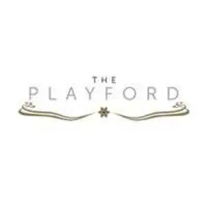 The Playford logo, a premier function venue in Adelaide, offering exceptional function rooms.