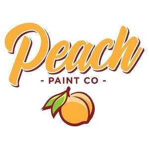 Peach Painting - Woodstock, GA, USA