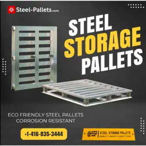 Steel pallets - Albany, NY, USA